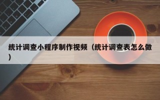 鞍山统计调查小程序制作视频（统计调查表怎么做）